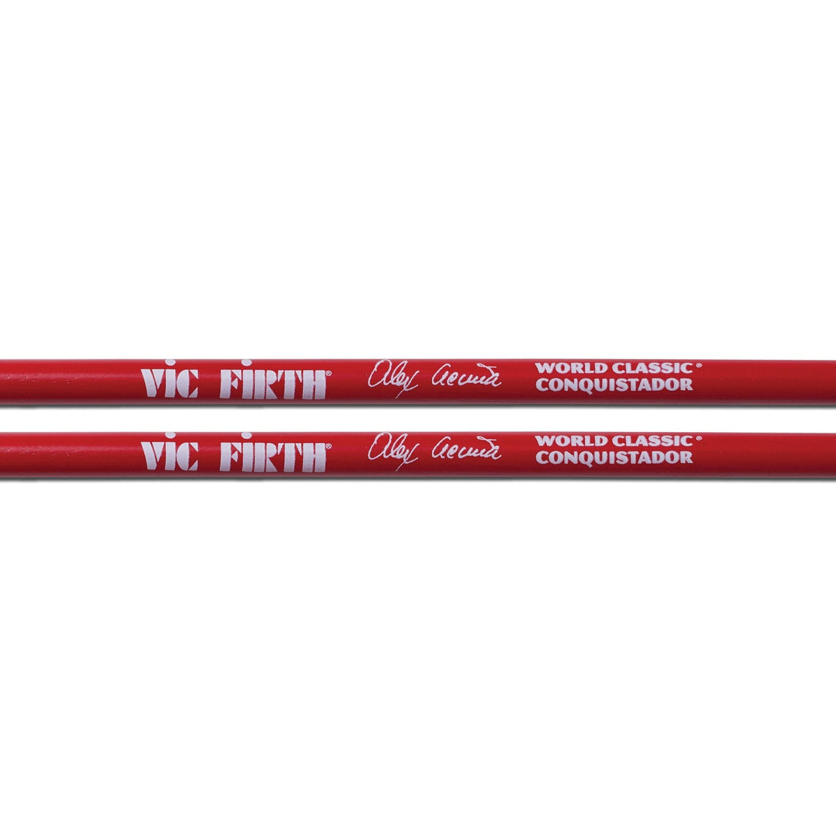 Vista lateral de las baquetas Vic Firth SAA Conquistador