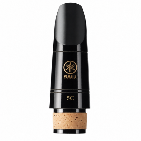 Boquilla Yamaha CL-5C para clarinete, vista frontal en alta resolución