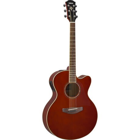 Guitarra electroacústica Yamaha CPX600 Old Violin Sunburst - imagen oficial