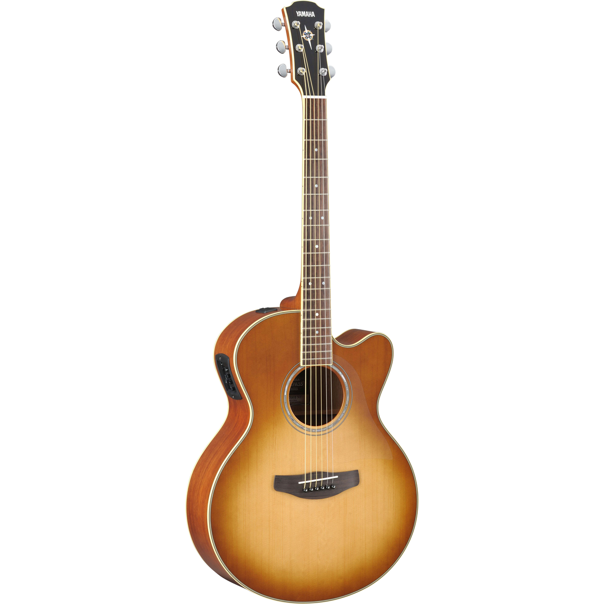 Guitarra electroacústica Yamaha CPX700II negra - imagen oficial