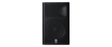 Cabina Yamaha DXR15, producto aislado sobre fondo blanco