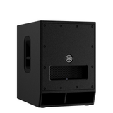 Subwoofer Yamaha DXS12mkII perspectiva sobre fondo blanco