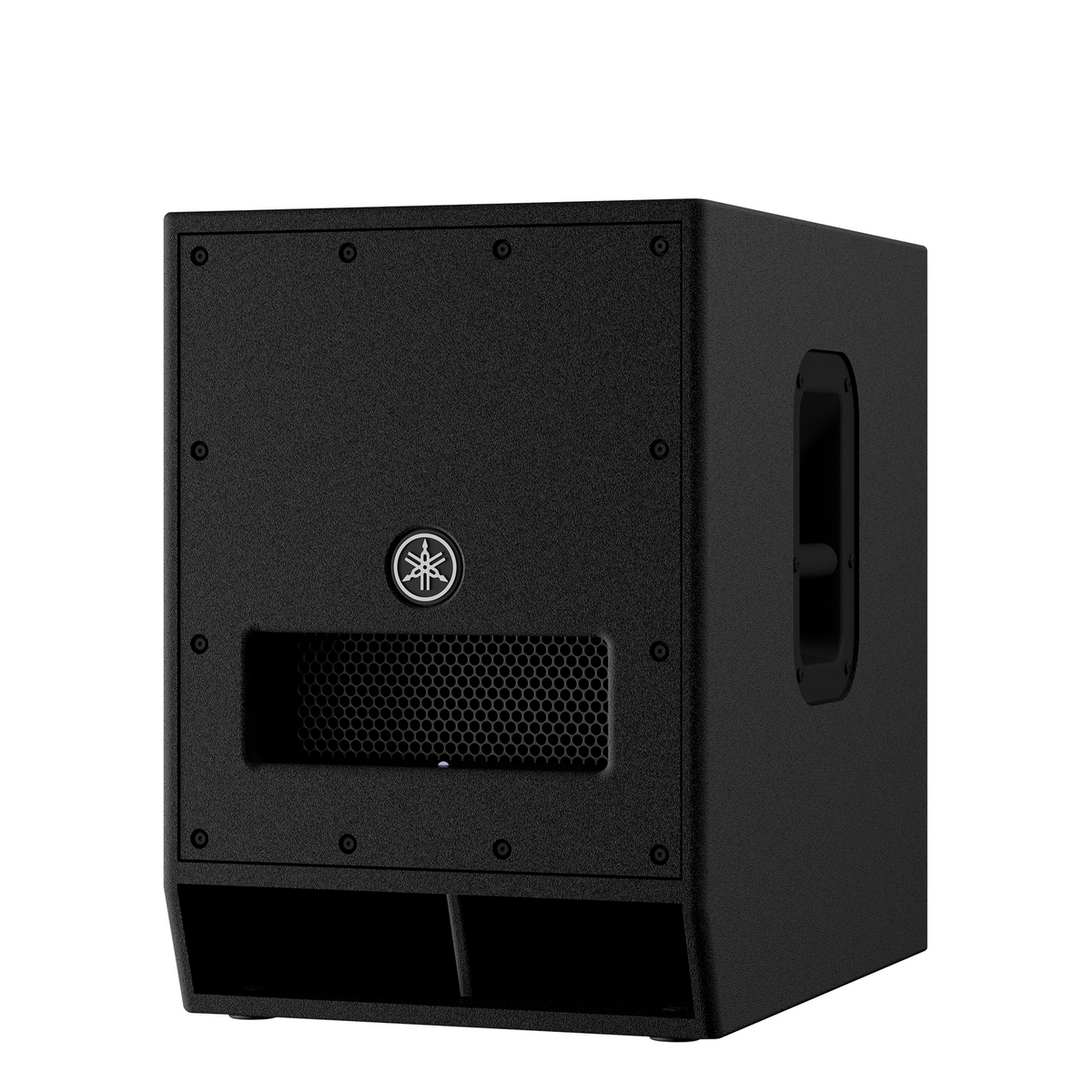Subwoofer Yamaha DXS12mkII principal sobre fondo blanco