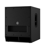 Subwoofer Yamaha DXS15mkII principal sobre fondo blanco