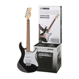 Paquete Yamaha GigMaker EG112GPII negro con guitarra y amplificador GA15