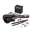 Combo Yamaha GigMaker ERG121GPII negro completo con guitarra, amplificador GA15 y accesorios