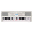 Teclado Yamaha EZ310, vista superior completa sobre fondo blanco