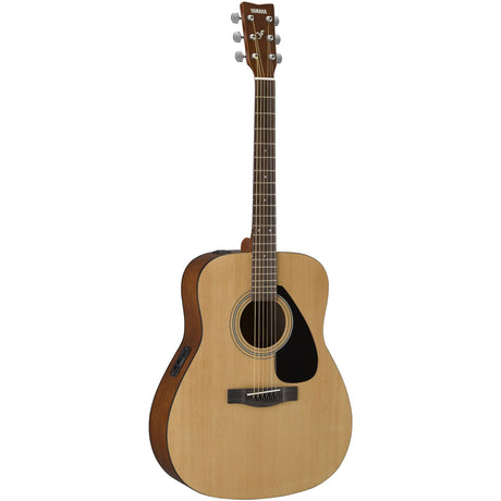Guitarra Electroacústica Yamaha FX-310 Natural, vista principal completa sobre fondo blanco