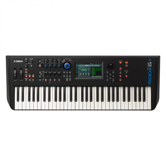 Sintetizador Yamaha MODX6, vista principal