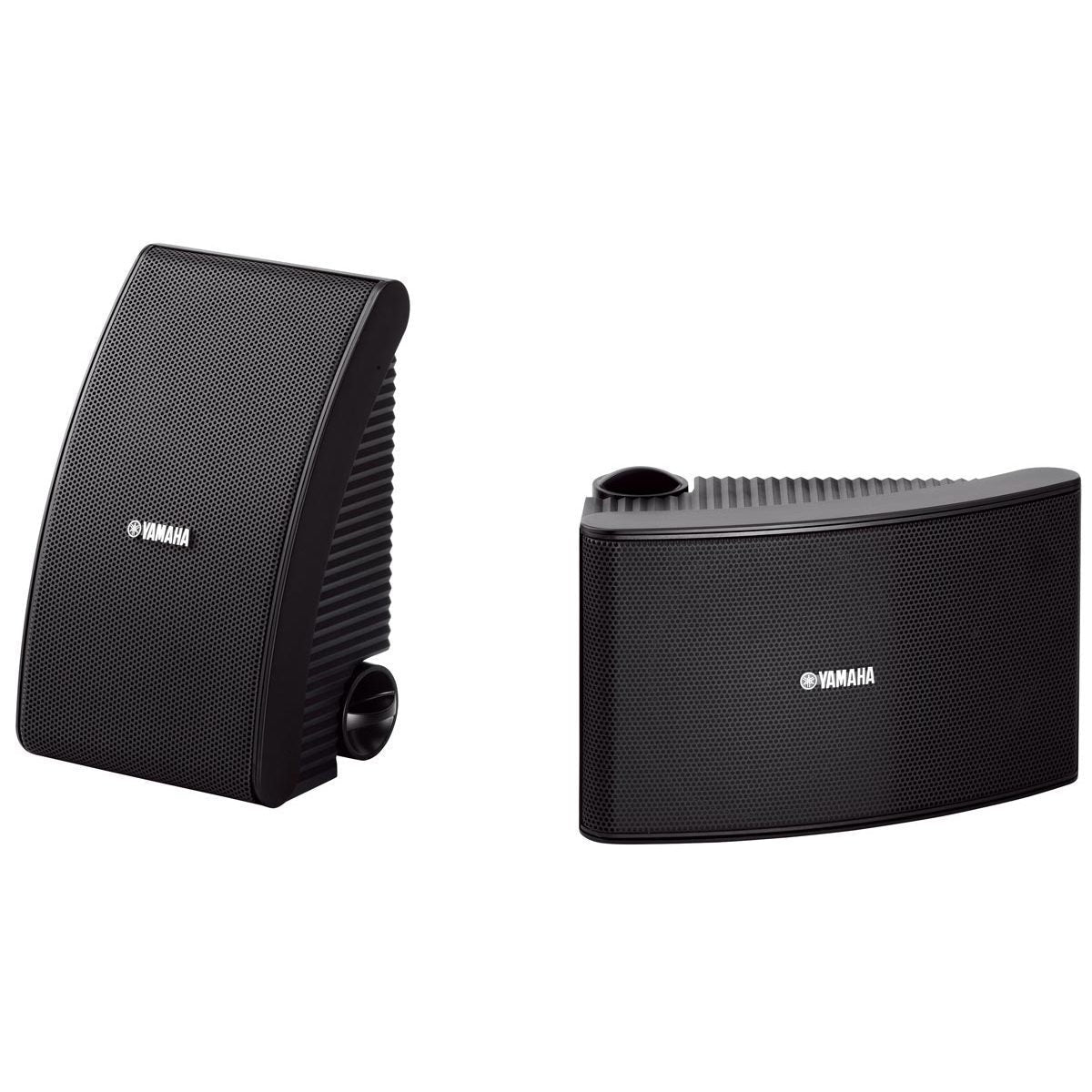 Parlantes Yamaha NS-AW392BL negros - vista principal