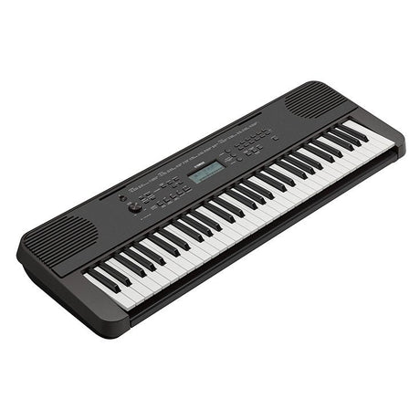 Teclado Yamaha PSR-E360, vista diagonal