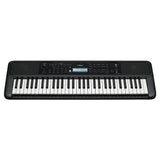 Teclado Yamaha PSR-E383, vista frontal