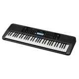 Teclado Yamaha PSR-E383, vista diagonal