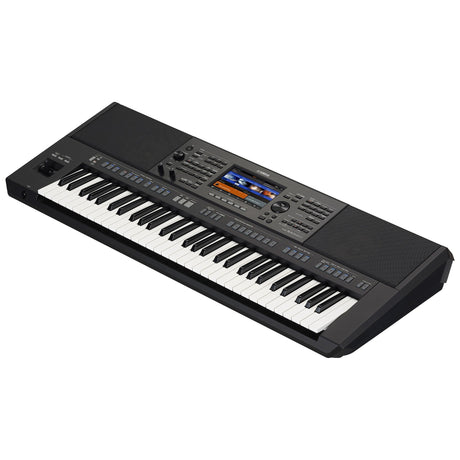 Teclado Yamaha PSR-SX920, vista diagonal