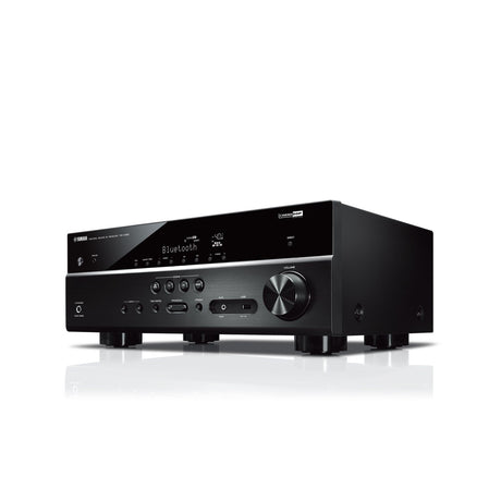 Receptor de audio y video Yamaha RXV385 negro - vista principal