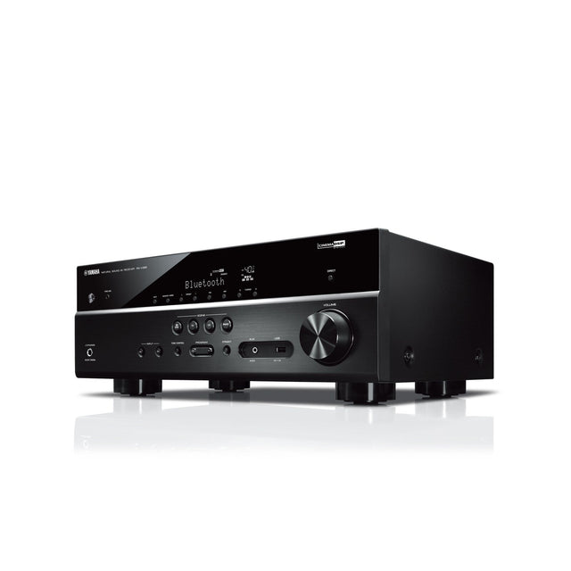 Receptor de audio y video Yamaha RXV385 negro - vista principal