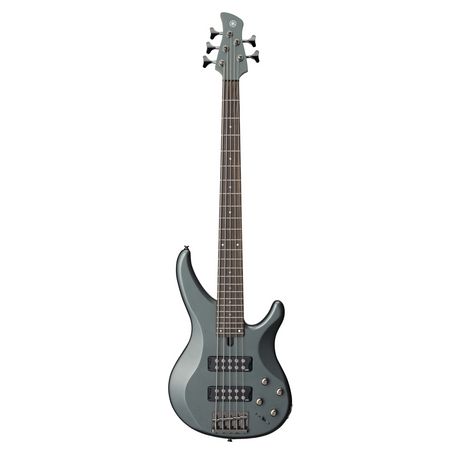 Bajo Yamaha TRBX305 Mist Green completo en vista frontal sobre fondo blanco
