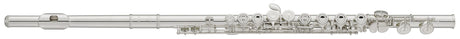 Flauta traversa Yamaha YFL-222HD - vista principal sobre fondo blanco