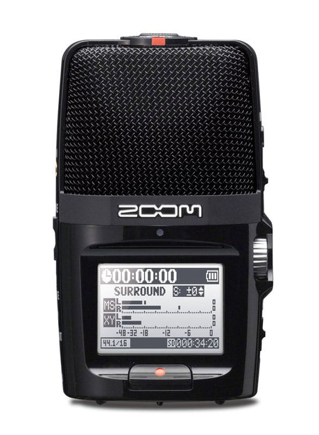 Grabadora Zoom H2n, vista principal