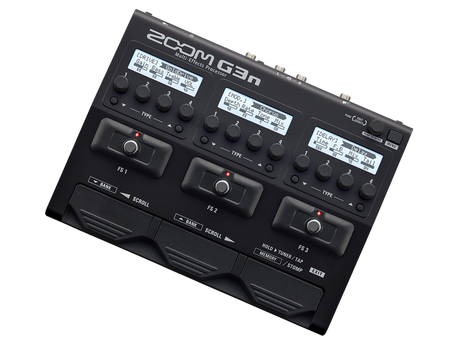 Procesador multiefectos Zoom G3n, vistas angulares