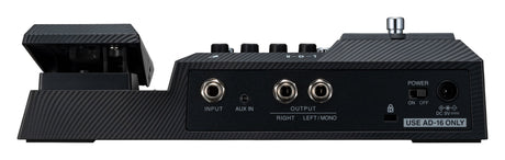 Procesador multiefectos Zoom G2X FOUR, panel posterior